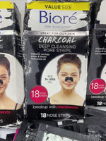 (72) Biore Charcoal Nose Deep Cleansing Pore Strips Original Bulk Lot Loose