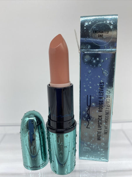 BNIB MAC Enchanted One Lipstick Alluring Aquatics Teal Packing w/receipt