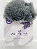 WARMIES HEATABLE NECK WRAP LAVENDER SCENTED PLUSH GREY Microwave￼ heat therapy￼