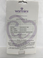 WARMIES HEATABLE NECK WRAP LAVENDER SCENTED PLUSH GREY Microwave￼ heat therapy￼
