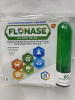 (6) Flonase Allergy Relief Nasal 6x 60 = 360 Metered Spray Non-Drowsy 7/21+ P144