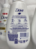 (4) Dove Instant Foaming Body wash mango butter Deep Moisture Pump 13.5oz