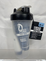 Water Bottle 4-In-1 Men's Grooming Kit Cedar & Sage Body Wash Lotion Sponge
