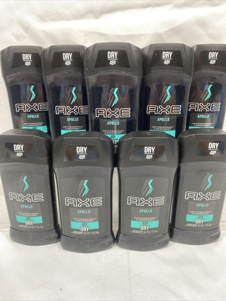 (9) AXE Apollo Fresh  AntiPerspirant Deodorant Dry stick 2.7 Ounce