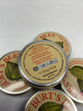 (5) Burt's Bees Lemon butter cuticle creme tin .3OZ