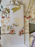 (30) Mother's Day Gift Bags & Wine Bottle Spanish Assorted Bulk Lot Feliz Madre