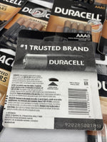 (88) Duracell CopperTop AAA Alkaline Batteries 11x 8 Packs New-Sealed Date 2028