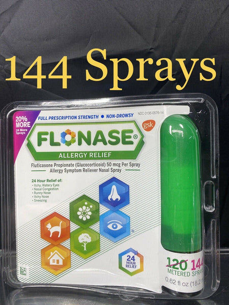 Flonase Allergy Relief Nasal 144 Meter Spray Non-Drowsy .62oz 9/21 COMBINE SHIP