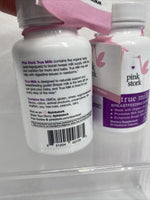 (2) Pink Stork True Milk Organic Lactation Breastfeeding Support 60 Capsule 8/21