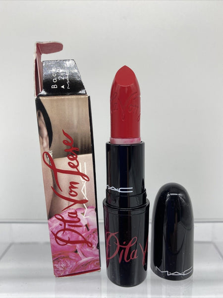 BNIB MAC Dita Von Teese Red Matte RARE Hard to Find w/receipt