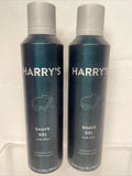 (2) Harry's Rich Lather Foaming Shave Gel with Aloe - 6.7 oz Mens