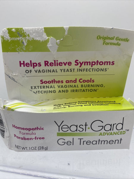 YEAST GARD homeopathic ORIGINAL Vaginal Yeast Infection GEL TREATMENT 11/21