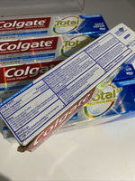 (5) Colgate Total SF Toothpaste Daily Repair Gum Teeth whiten Tarter 5.1oz 8/22