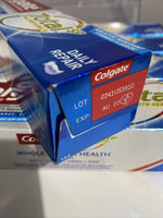(5) Colgate Total SF Toothpaste Daily Repair Gum Teeth whiten Tarter 5.1oz 8/22