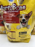 (3) Pedigree Marrobone Dog treats 1.5 lb pouch Real beef flavor