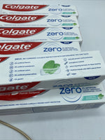 (7) Colgate Zero Toothpaste Clear Gel Peppermint 4.6 Oz Vegan All Natural 2022