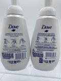(2) Dove Instant Foaming Body wash Cucumber￼Green tea￼ Moisture Pump 13.5oz
