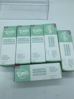(6) Tom’s Of Maine Prebiotic Toothpaste in Spearmint Fluoride Healthy Gums 4oz
