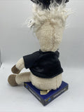 Congrats Graduation Singing Animated Llama "I Feel Good" NWT Grad Gift 12 1/2"