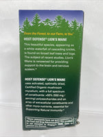 Host Defense Mushrooms Lion's Mane  & Nerve Support-60 Caps 1/24