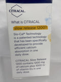 Citracal Slow Release 1200 mg Calcium Citrate 1000 IU Vitamin D3 80 Count 6/23