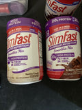 (2b) SlimFast Nutrition Protein Smoothie Meal Replacement Vanilla ￼& Chocolate