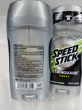 (2) NEW Speed Stick Stainguard Antiperspirant Deodorant Fresh Scent 2.7oz