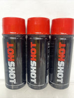 (3) HOTSHOT Sports Shot Muscle Soreness Cramp Prevention Natural Workout 3/22