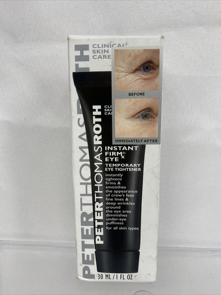 Peter Thomas Roth Instant Firmx Eye Temporary Eye Tightener 1 Fl oz New In Box