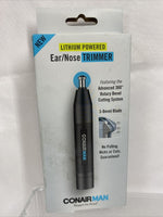 ConairMAN Battery-Powered Ear/Nose Trimmer 360 Bevel Cutting System Shave