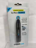 ConairMAN Battery-Powered Ear/Nose Trimmer 360 Bevel Cutting System Shave