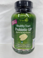 Irwin Naturals Healthy Tract Probiotic-Up Digestive 60 Liquid Soft-Gels 10/21