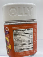 Olly Active Immunity + Elderberry Support Blood Orange Vitamin C Zinc 45ct 11/21