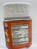 Olly Active Immunity + Elderberry Support Blood Orange Vitamin C Zinc 45ct 11/21