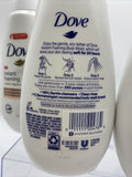 (4) Dove Instant Foaming Body wash Soothing Care Calendula Oils Pump 13.5oz