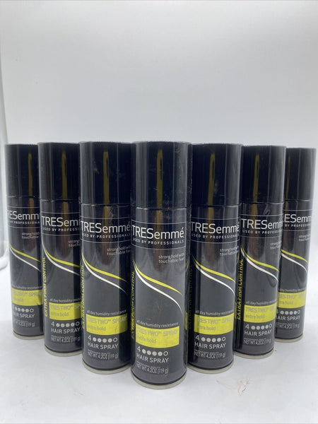(7) Tresemme Tres Two Extra Spray Extra Firm Control Aerosol Professional 4.2oz