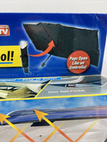 Brella Shield- Foldable Sun Shade, 4.13" L X 13.58" W Windshield Shade Reflect