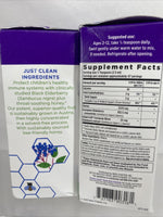 (2) New Chapter Immunity Anti-￼￼￼￼Oxidant Kids Elderberry Syrup + Honey 4oz 7/22