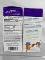 (2) New Chapter Immunity Anti-￼￼￼￼Oxidant Kids Elderberry Syrup + Honey 4oz 7/22