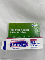 Benadryl Itch Stopping Creme Original Strength 1 oz 5/23