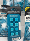 (6) Listerine Ready! Tabs Chewable Tablets Clean Mint Sugar Free-8ct. Each 48ttl