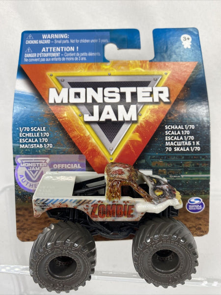 NEW 2019 MONSTER JAM MINIS - ZOMBIE MONSTER TRUCK 1:70 Toy