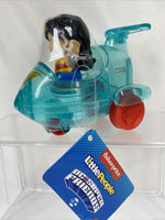 Fisher Price Little People DC Super Friends Vehicles and Removable Wonder Woman