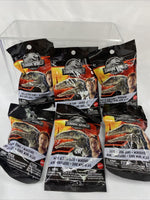 (6) Jurassic World Mini Dino Action Figure blind bag Surprise Mystery Collect