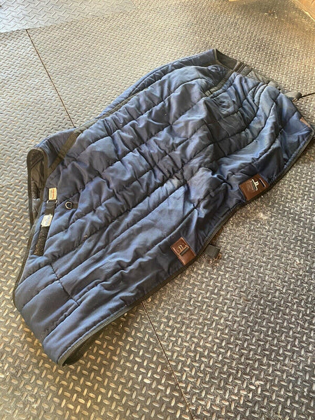 Schneiders Adjusta-Fit Tekno Quilt Leg Strap Horse Stable Blanket Heavy Weigh 80