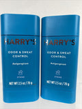 (2) Harry's Odor & Sweat Control Stone Antiperspirant Deodorant 2.5 oz