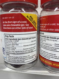 (6) Cold-Eeze Plus Defense Zinc 25 Citrus Elderberry Gummies 4/22+