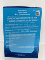 Neutrogena Hydro Boost Night Pressed Serum 1.7 oz each, Hyaluronic Acid