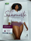 (8) L/XL Depends Silhouette Incontinence Underwear Women Maximum 4 Colors 32ttl
