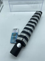 Black White Stripe SkyTech FOLDING UMBRELLA RT-852 RAINTECH Automatic Mini